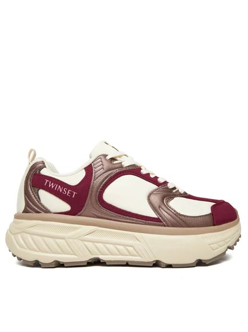 SNEAKERS BORGOGNA TWIN SET | 252TCP01C00020 BORDEAUX